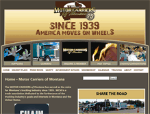 Tablet Screenshot of mttrucking.org